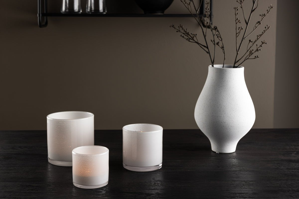 Laterne Polar - Laterne aus Glas in verschiedenen Farben