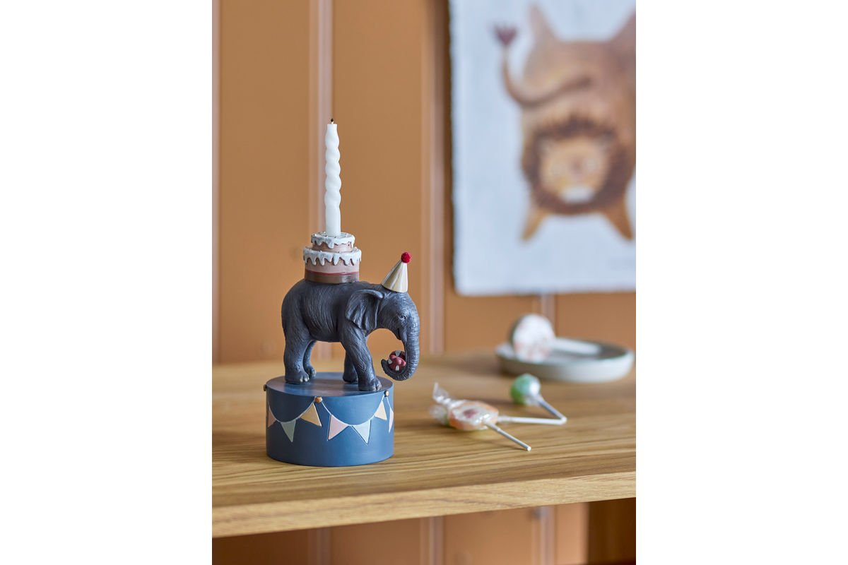 Kinder-Kerzenhalter „Happy Animals“ – Bunte Tier-Deko