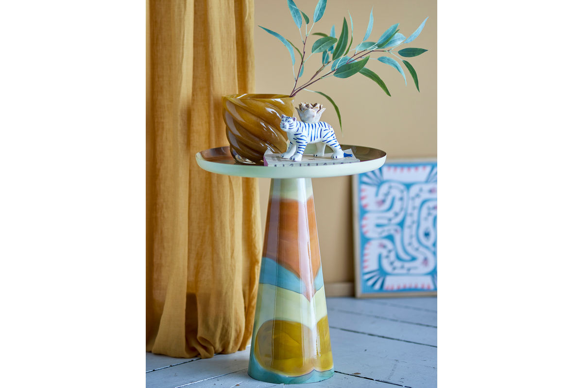 Beistelltisch Gili – Bunt aus Metall