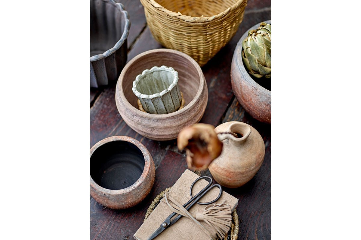 Deko-Blumentopf Valnera – Rustikales Terrakotta-Design in Braun