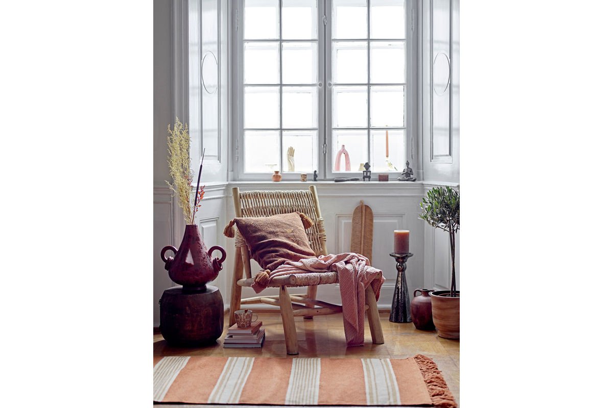 Deko-Blumentopf Serino – Rustikales Terrakotta-Design in Braun