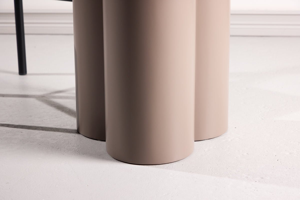 Esstisch Cavallo – Runder Tisch Ø110 cm in Dunkelbraun