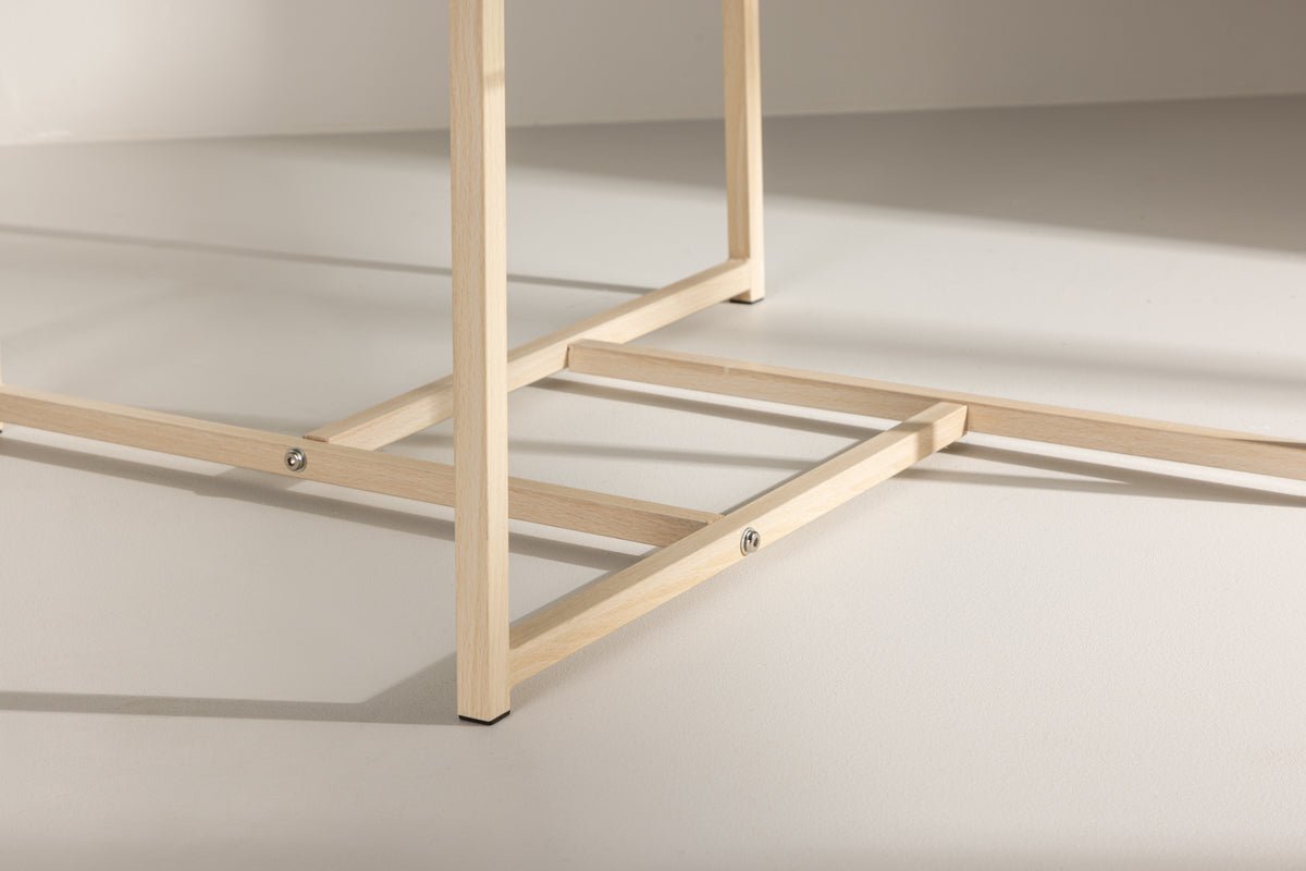 Couchtisch Donna - mit Glas-Tischplatte