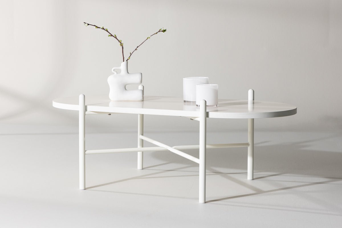 Couchtisch Pablo - mit Stahlgestell