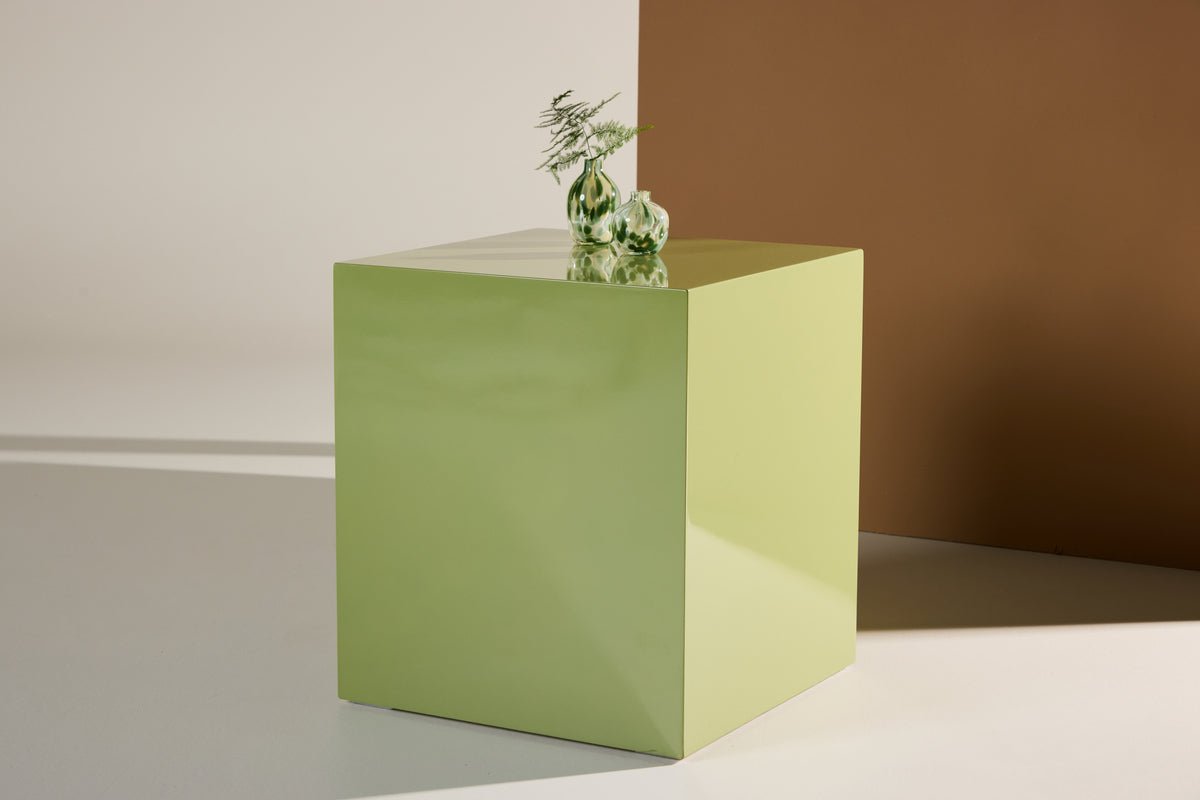 Couchtisch/Beistelltisch Nivara – Würfel mit außergewöhnlicher Optik