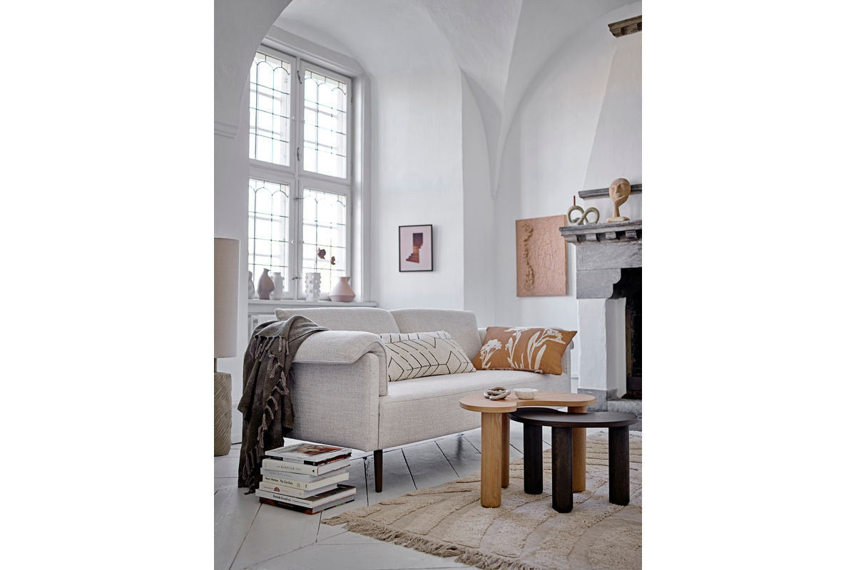 Couchtisch Siena – Organischer Holztisch aus Gummibaumholz