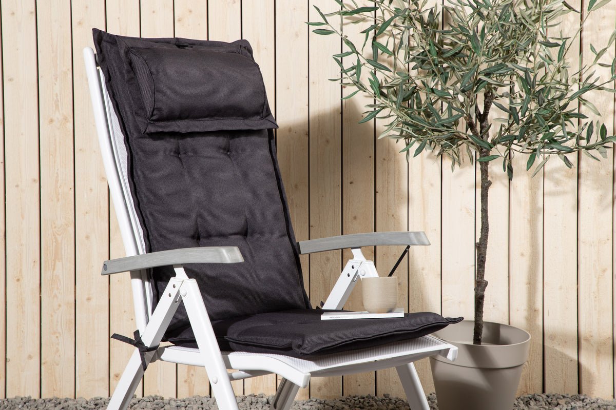6er Set - Garten Stuhlkissen Siena aus Polyester in 4 Farben