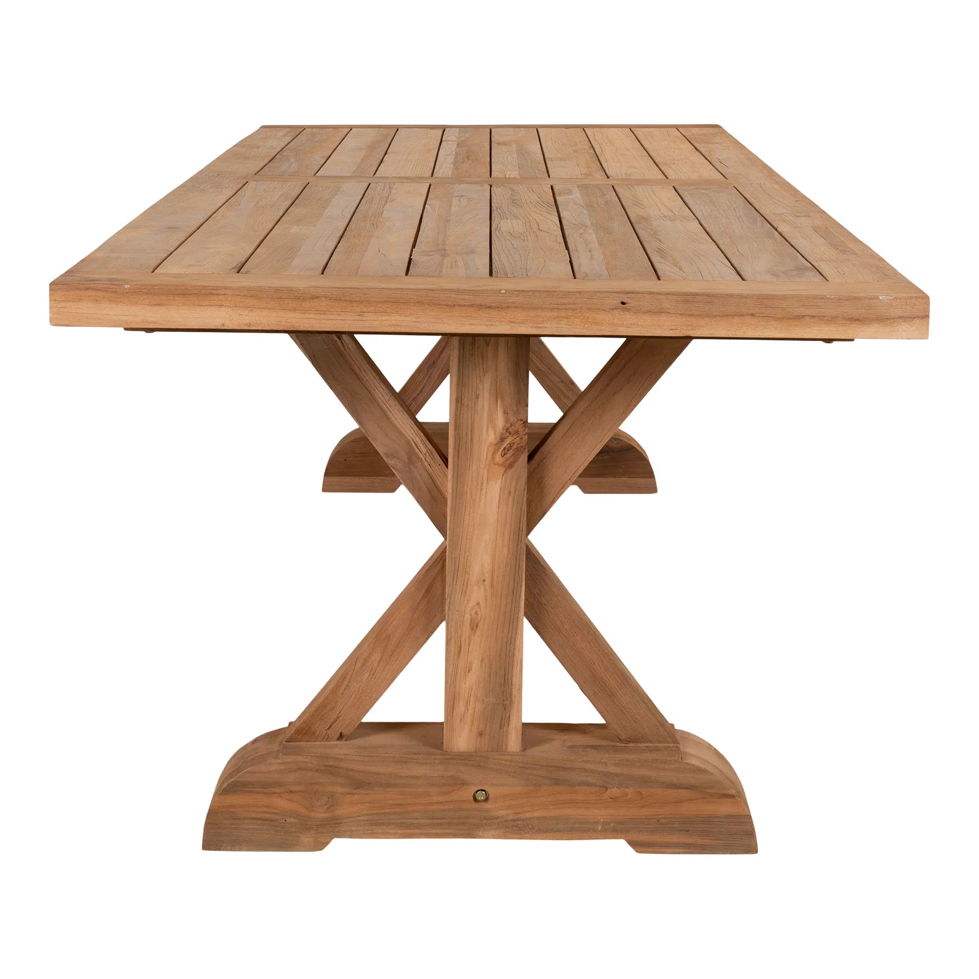 Garten Esstisch Goliath – Teakholz, 240 × 100 cm