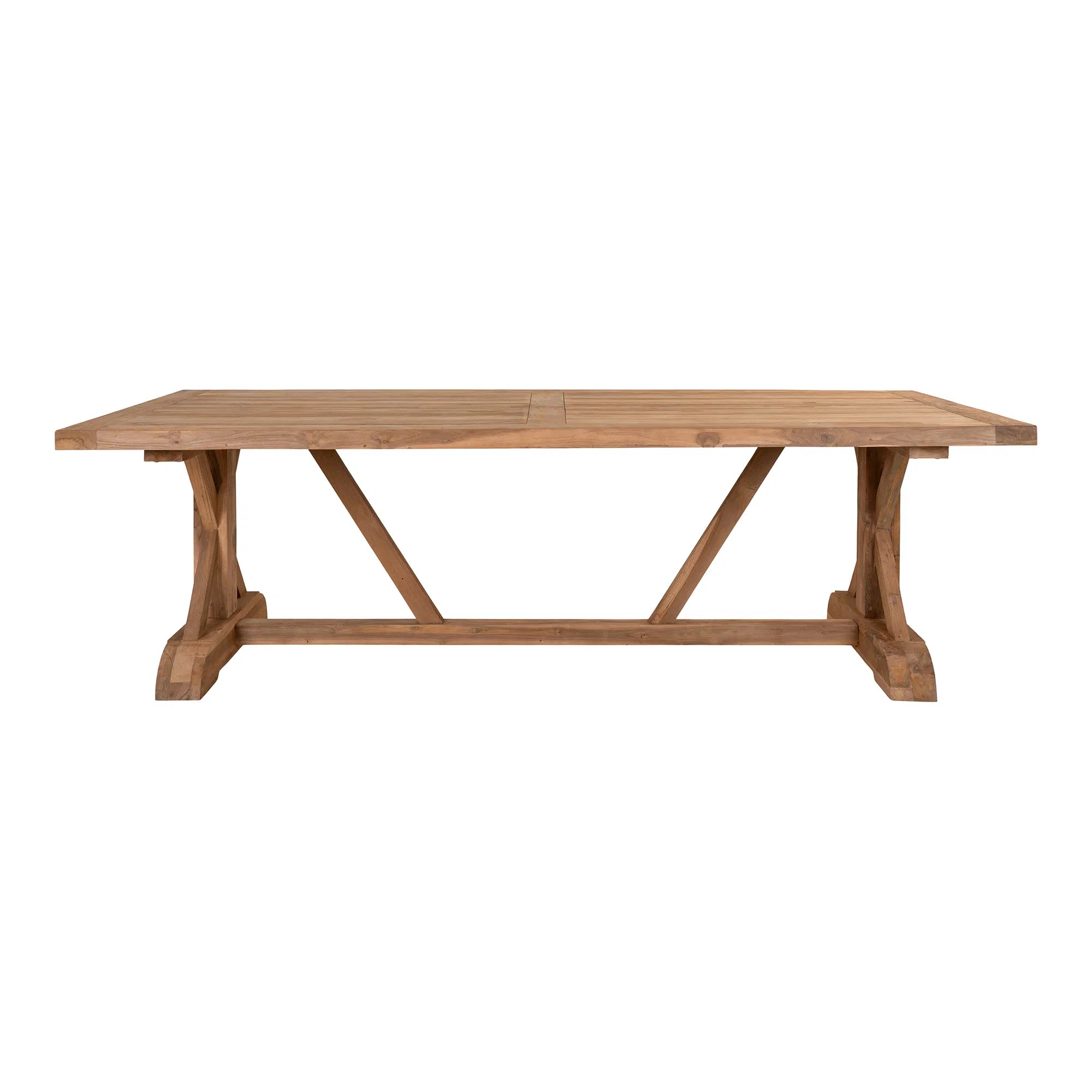 Garten Esstisch Goliath – Teakholz, 240 × 100 cm
