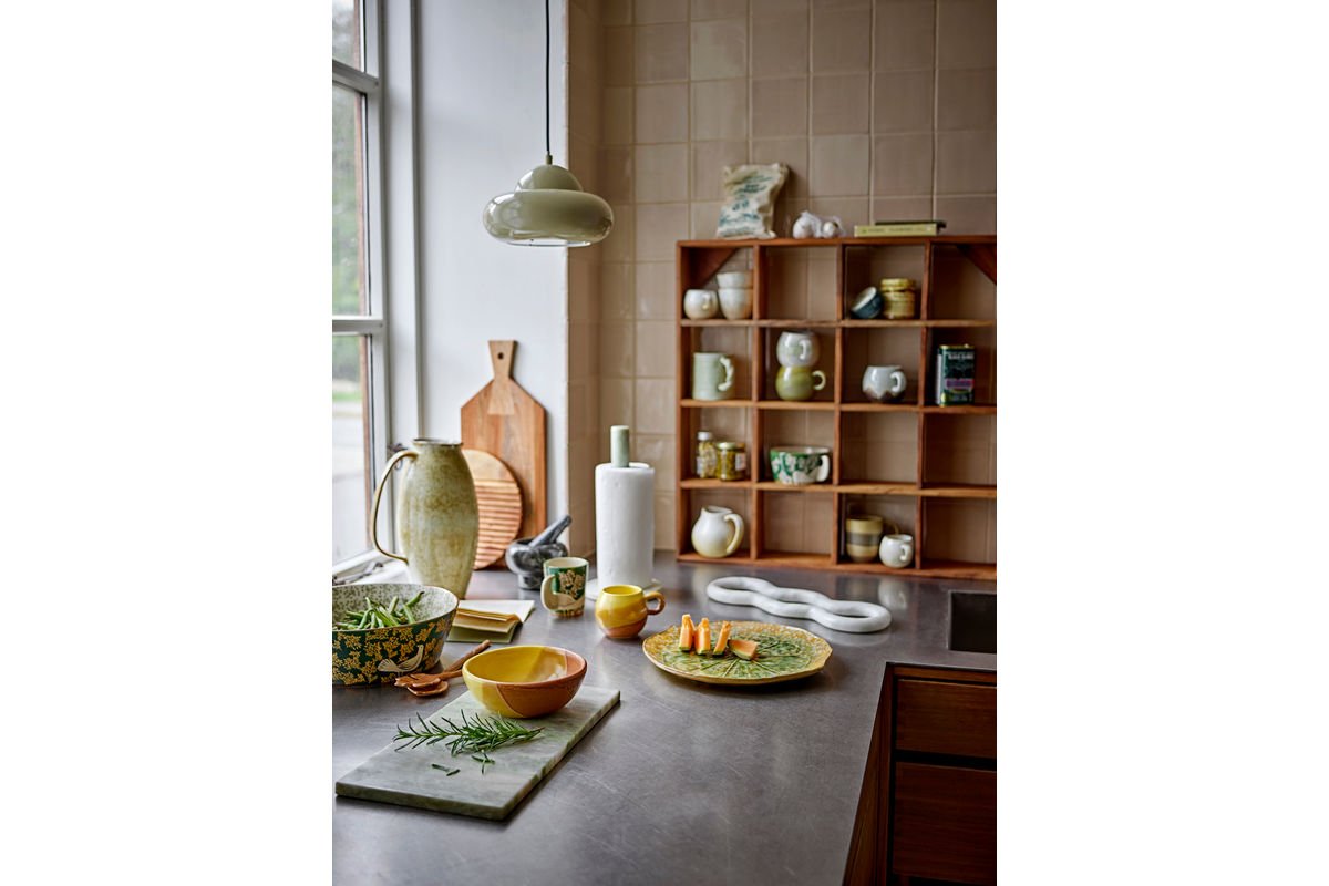 Schneidebrett Valen – Polierter Marmor in Grün