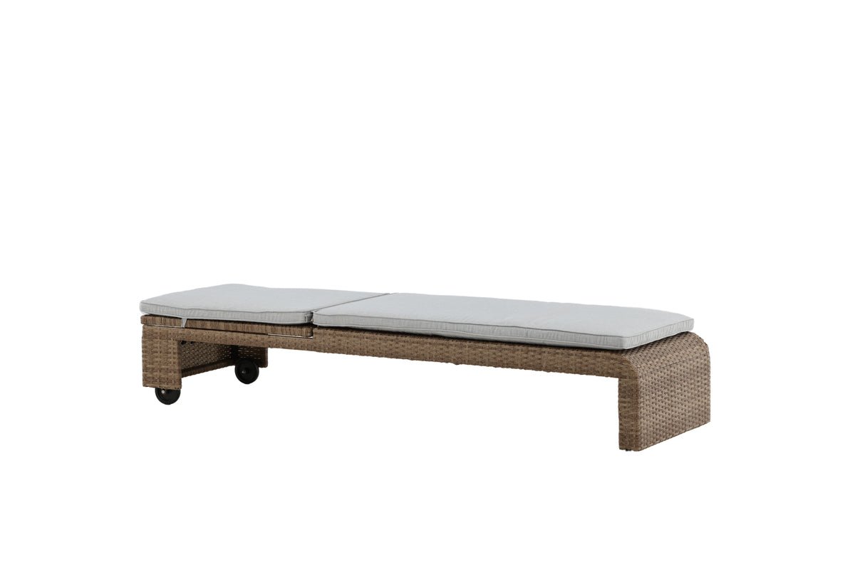 Garten Sonnenliege Irina - aus Rattan