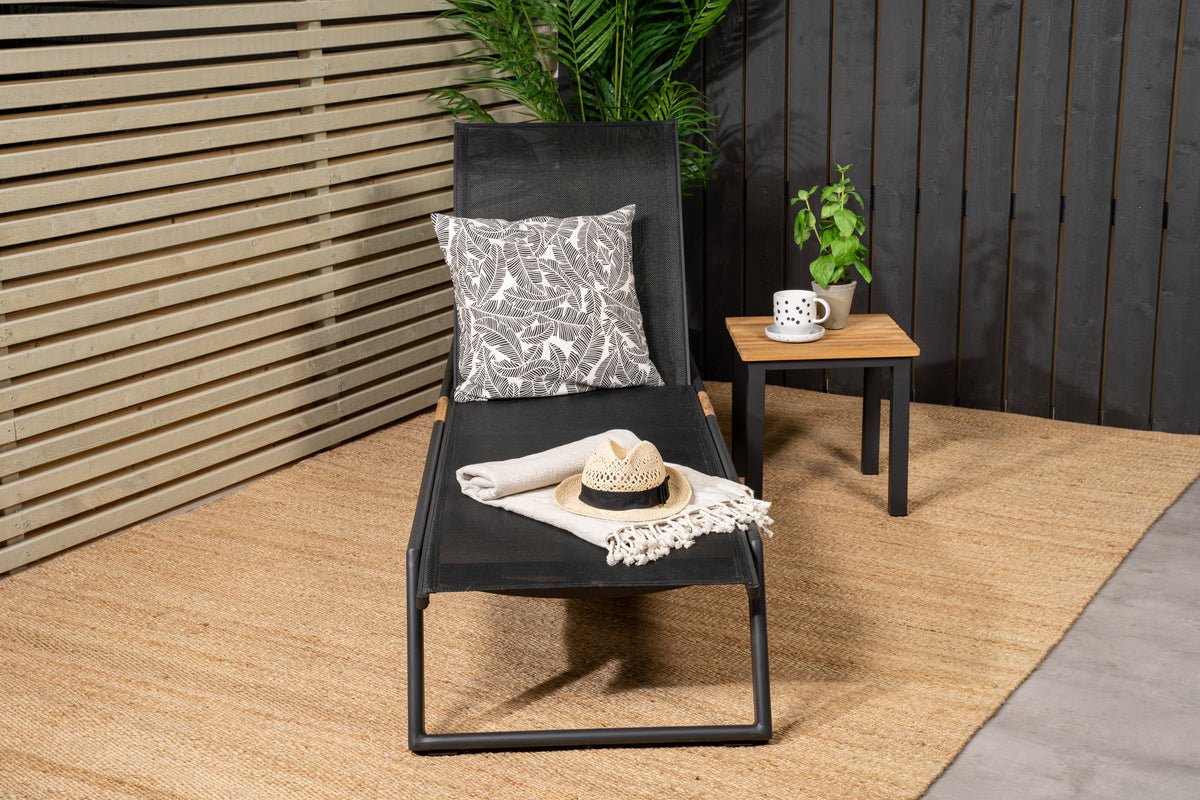 2er Set - Sonnenliege Brasilien aus Textilene und Aluminium