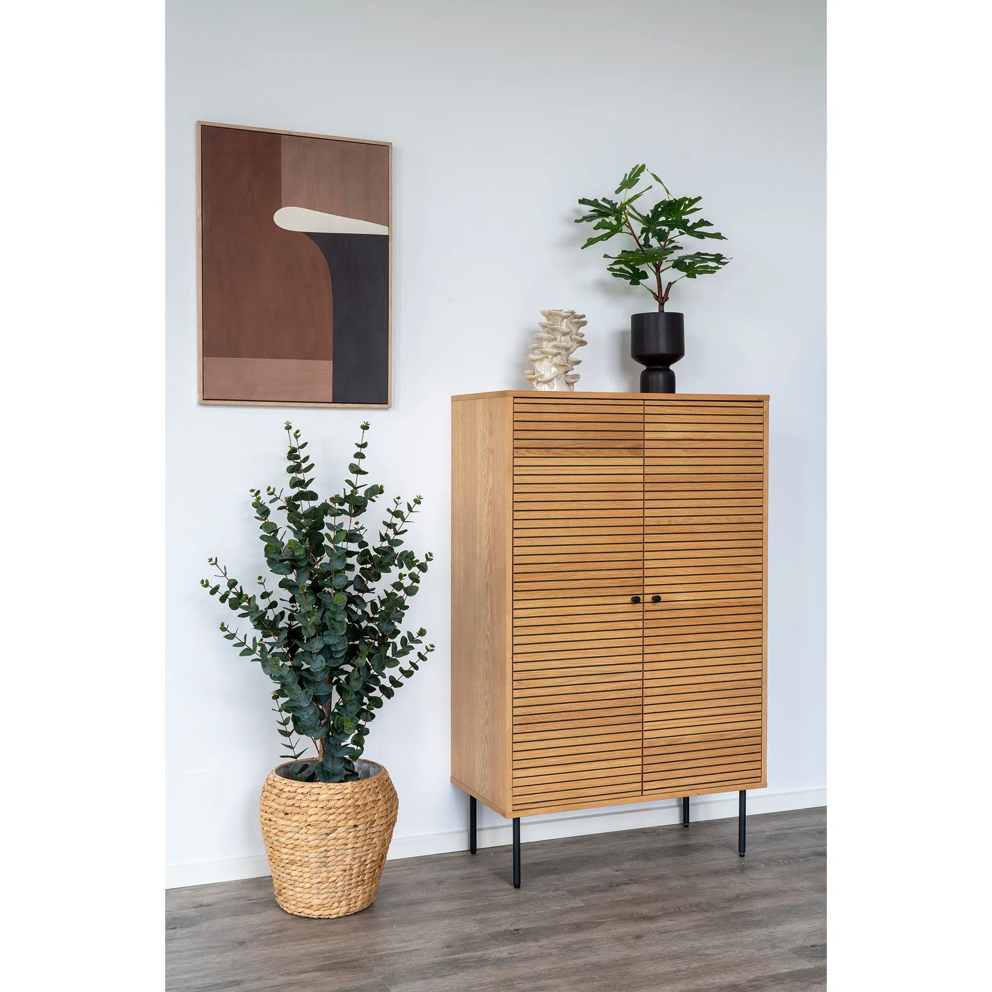 Umelá rastlina eukalyptus – 120 cm elegantná listová dekorácia pre tvoj domov