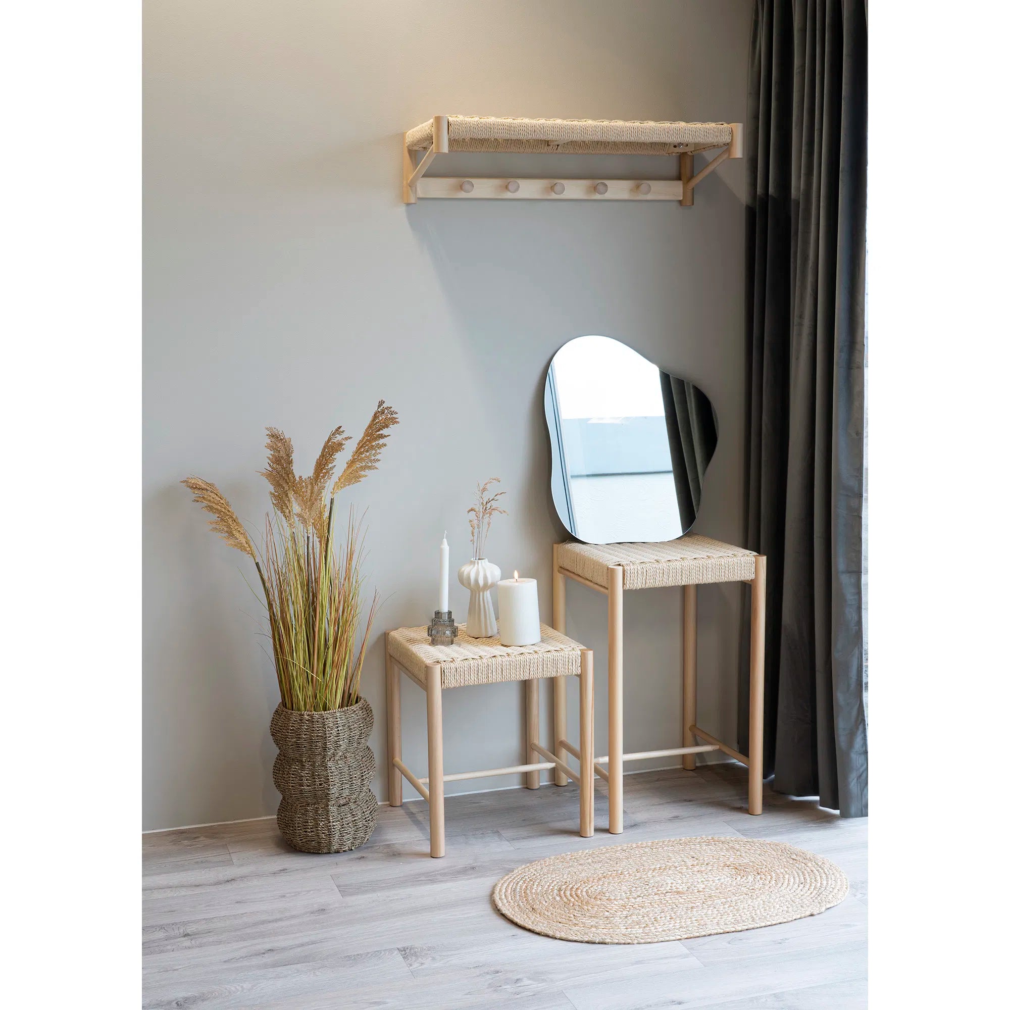Kunstpflanze Sorghumgras – 110 cm natürlicher Look mit stilvollem Flair
