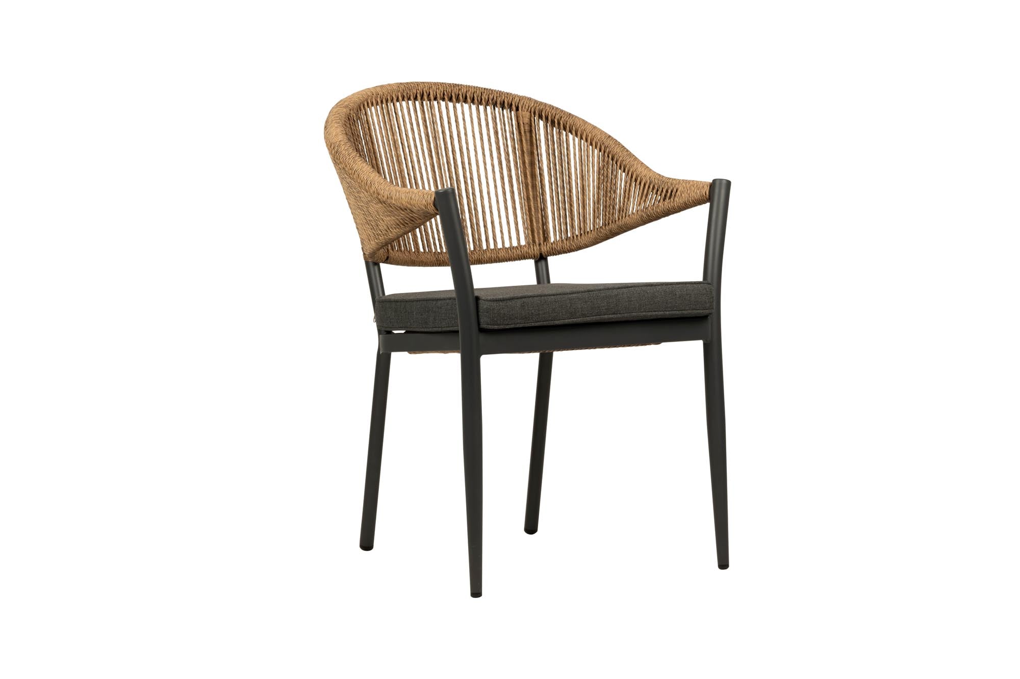 4er Set - Gartenstuhl Colien Rope Design