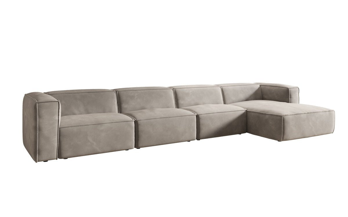 Designer Sofa Comfy L Maxi in Samt