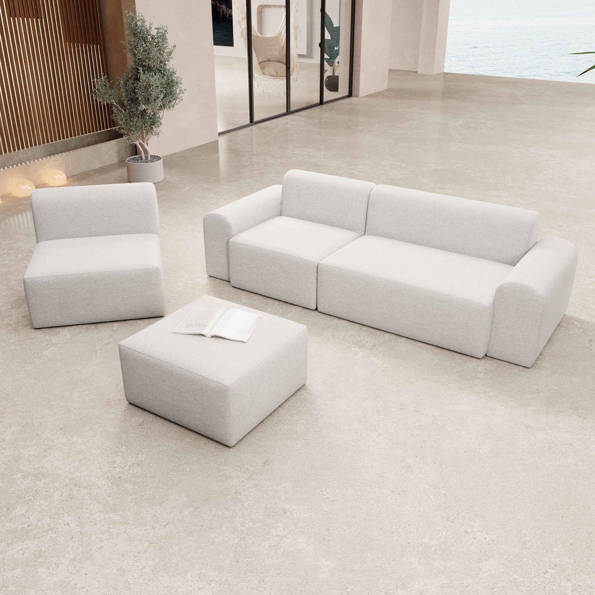 Modulares Gartensofa Relax Set Open