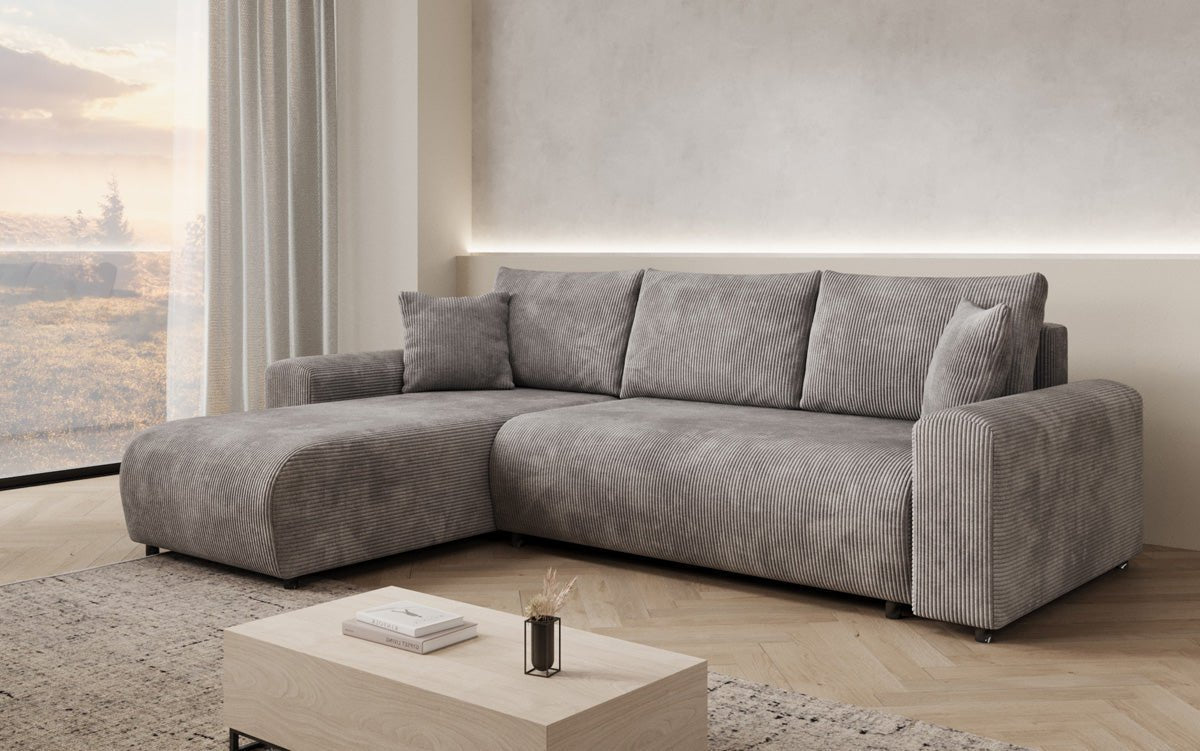 Designer Sofa Hanna mit Schlaffunktion und Stauraum
