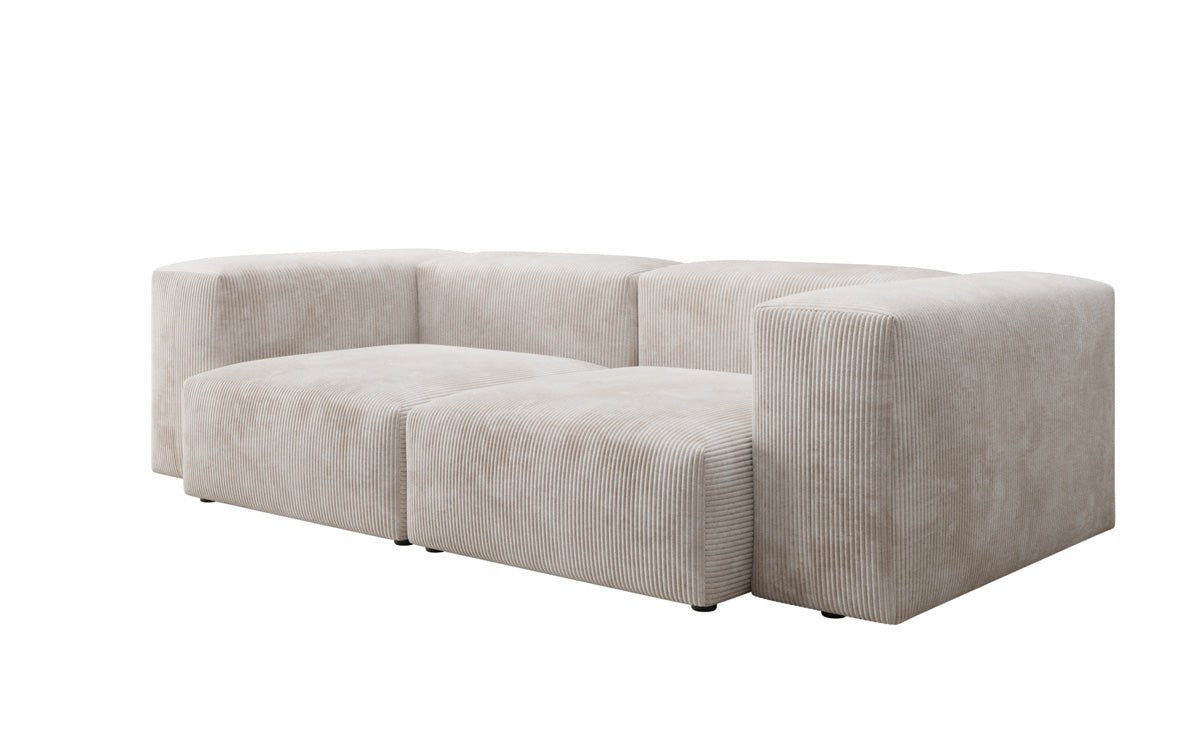 Designer 2 Sitzer Sofa Snug in Cord