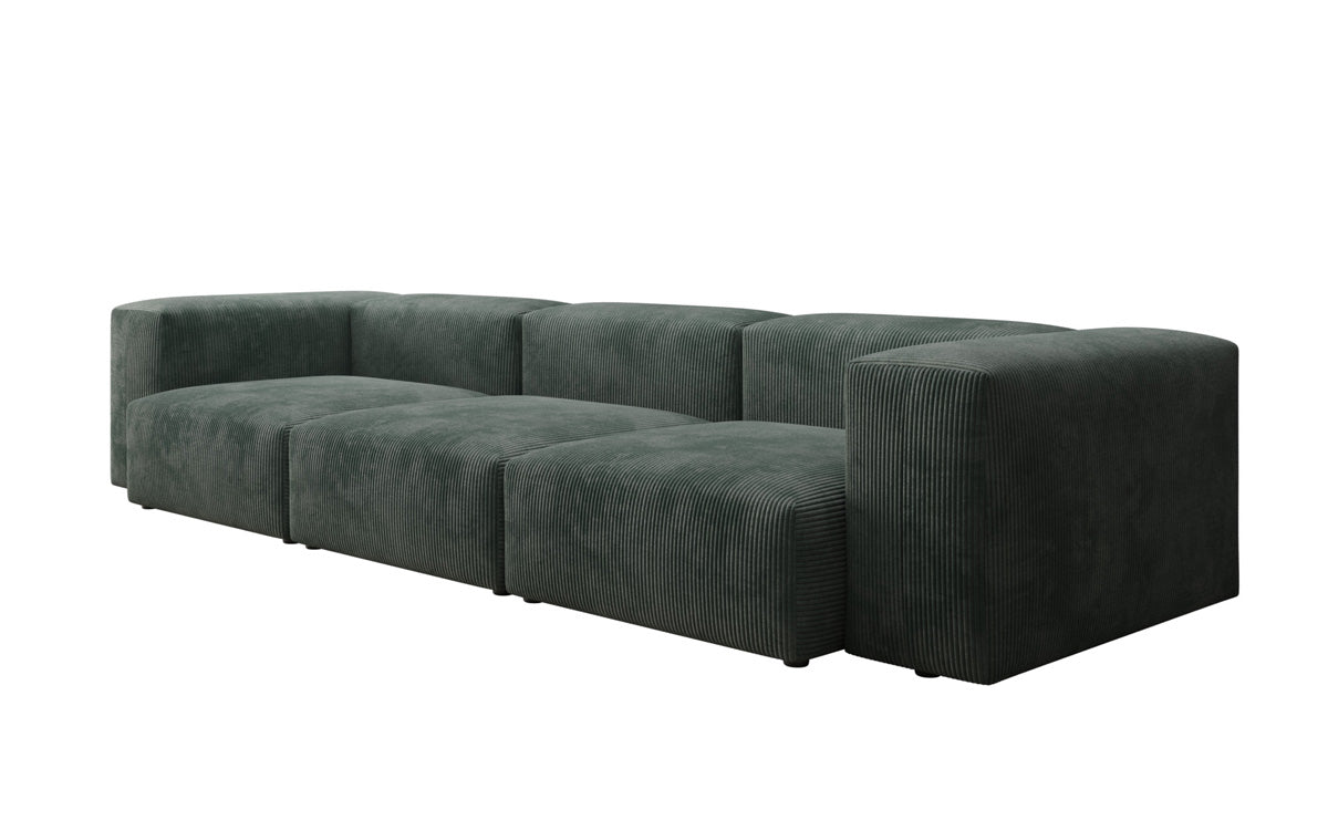 Designer 3 Sitzer Sofa Snug in Cord