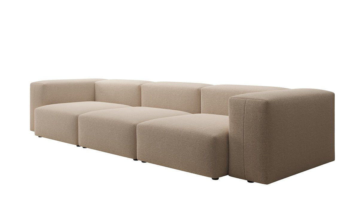 Designer 3 Sitzer Sofa Snug in Bouclé
