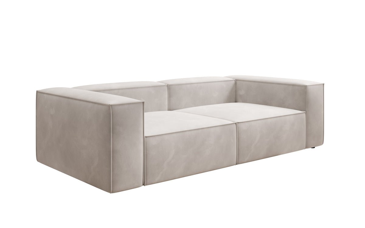 Designer Sofa Lesley 3 Sitzer in Samt