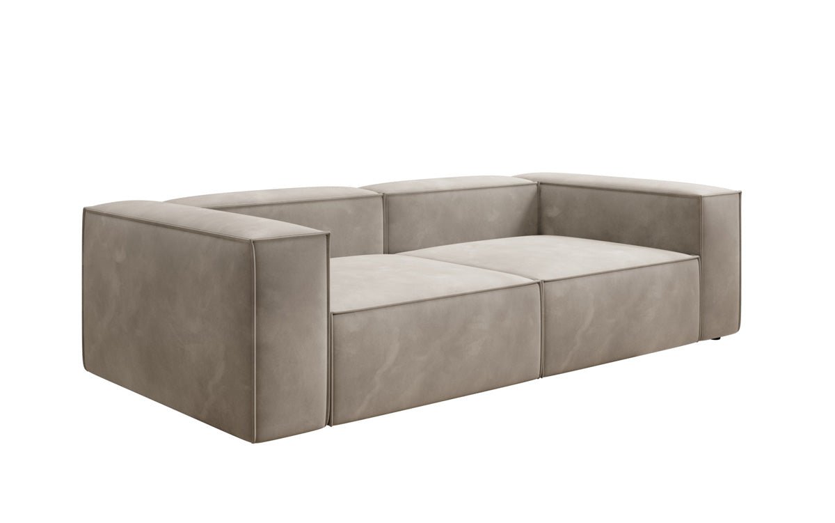 Designer Sofa Lesley 3 Sitzer in Samt