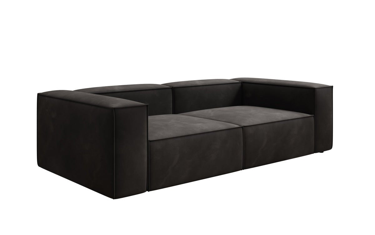 Designer Sofa Lesley 3 Sitzer in Samt