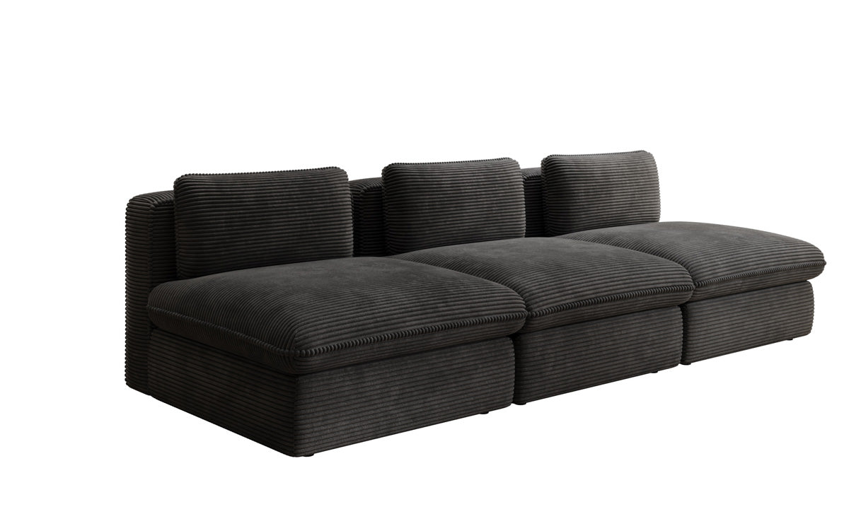 Designer Sofa Cuddle 3 Sitzer in Cord