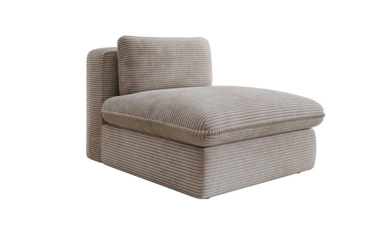 Designer Sofa-Sessel Cuddle in Cord