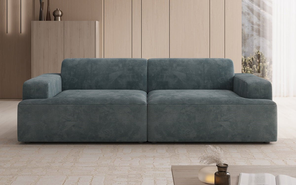 Designer 3 Sitzer Sofa Monza in Cord