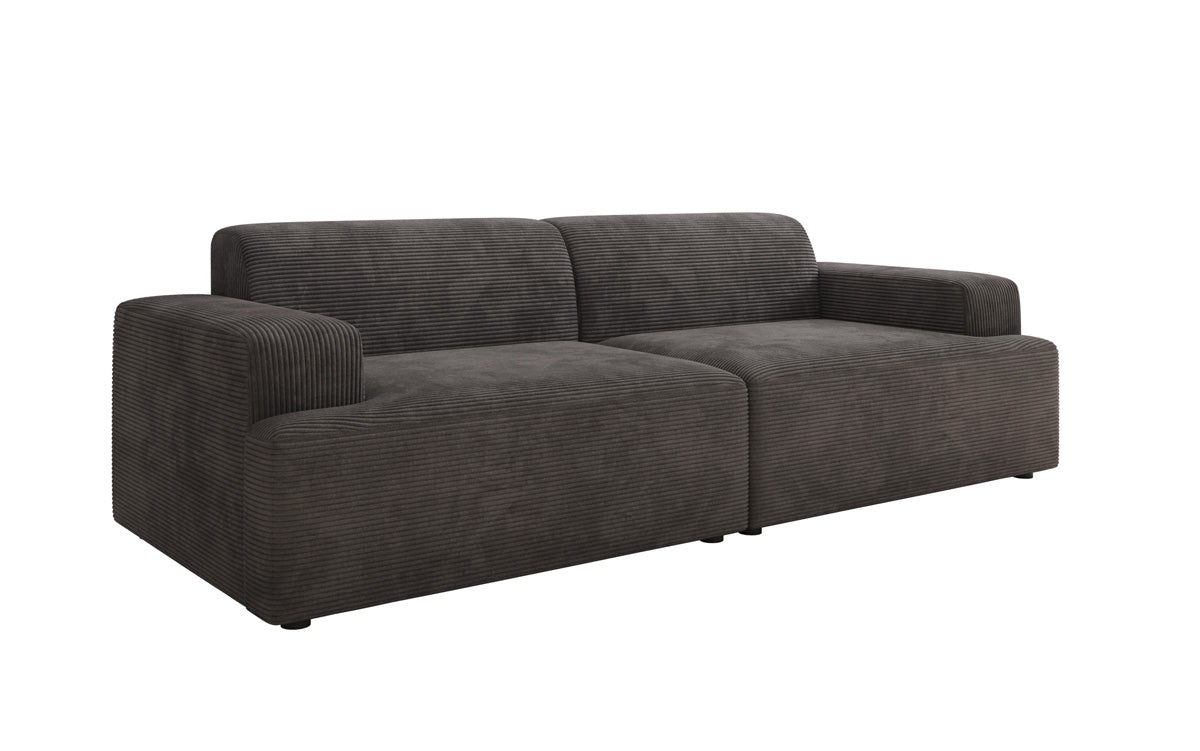 Designer 3 Sitzer Sofa Monza in Cord