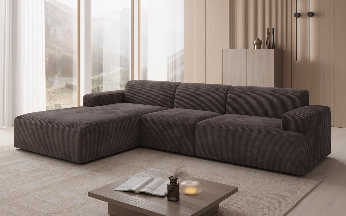 Designer Sofa Monza L Maxi in Cord