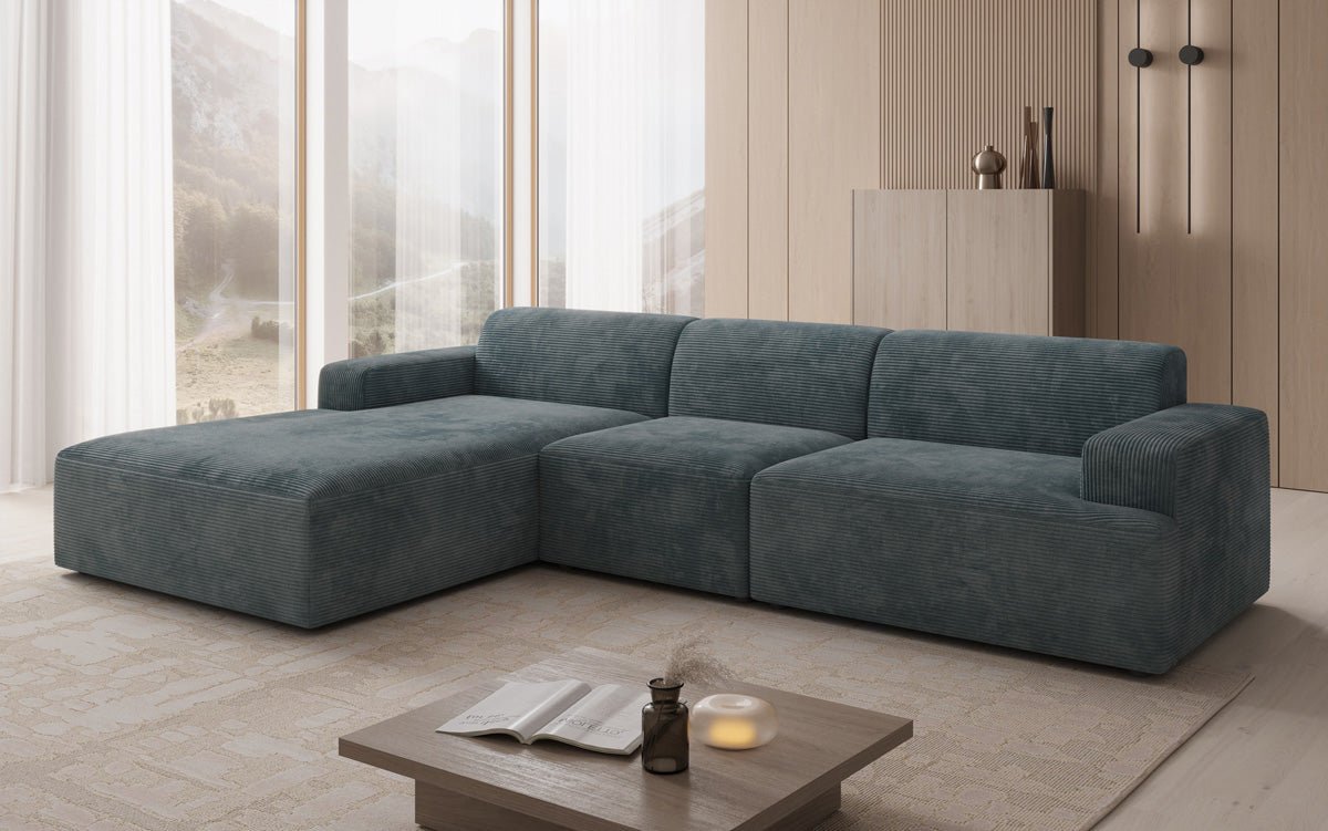 Designer Sofa Monza L Maxi in Cord