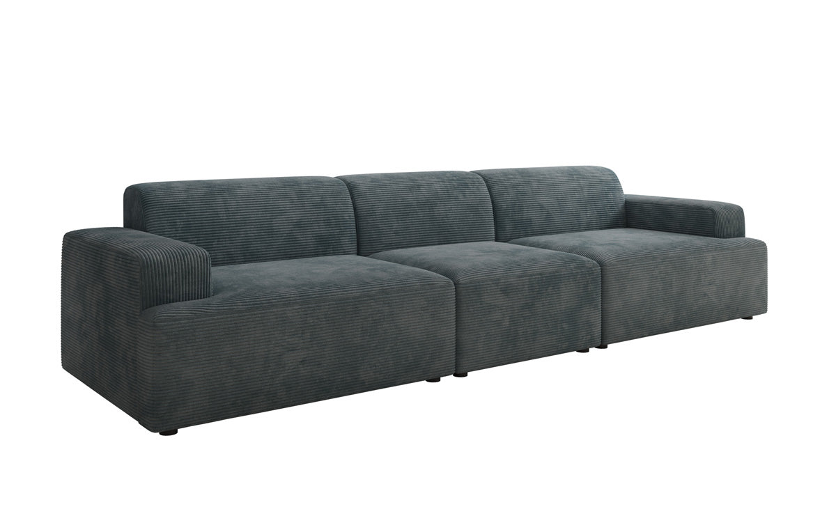 Designer Sofa Monza 3 Sitzer XXL in Cord