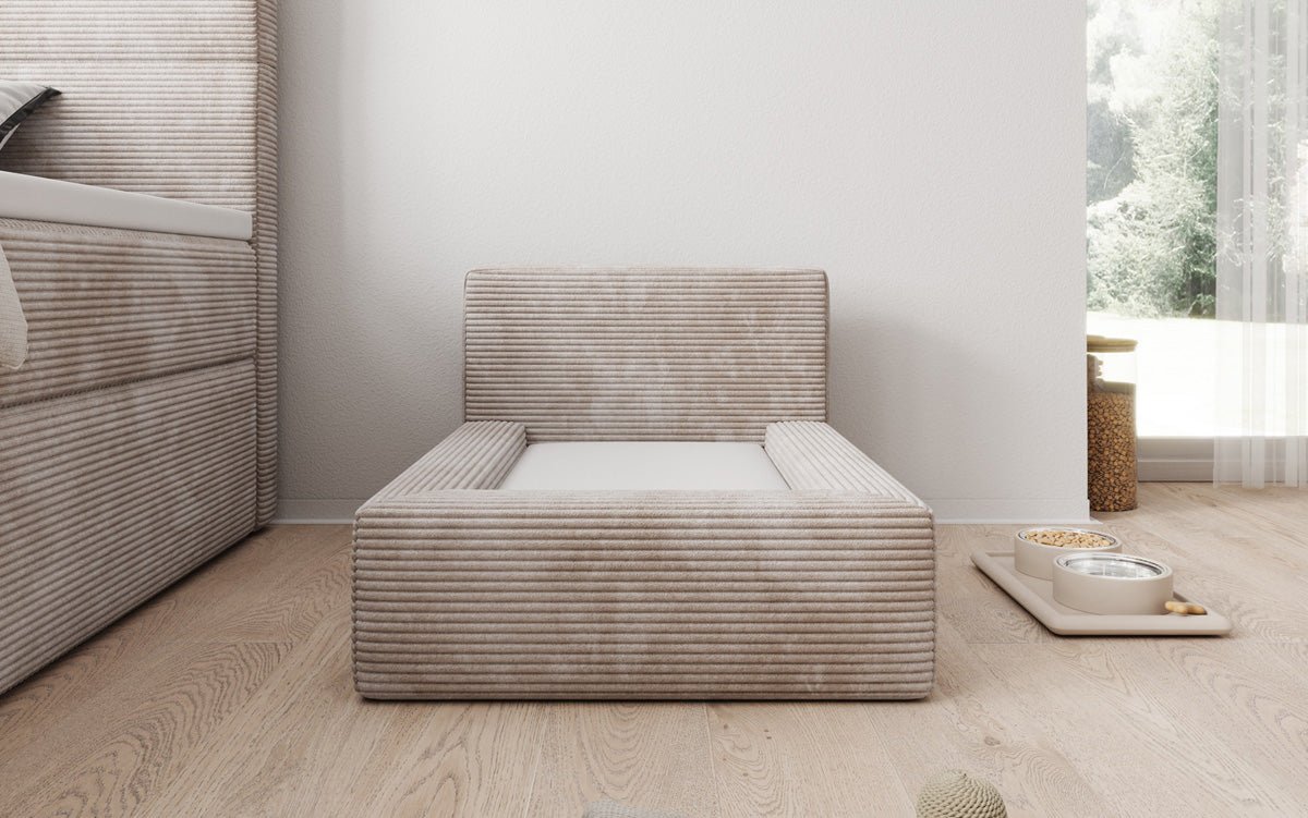 Hundebett LupoLounge 80 × 60 cm in Cord