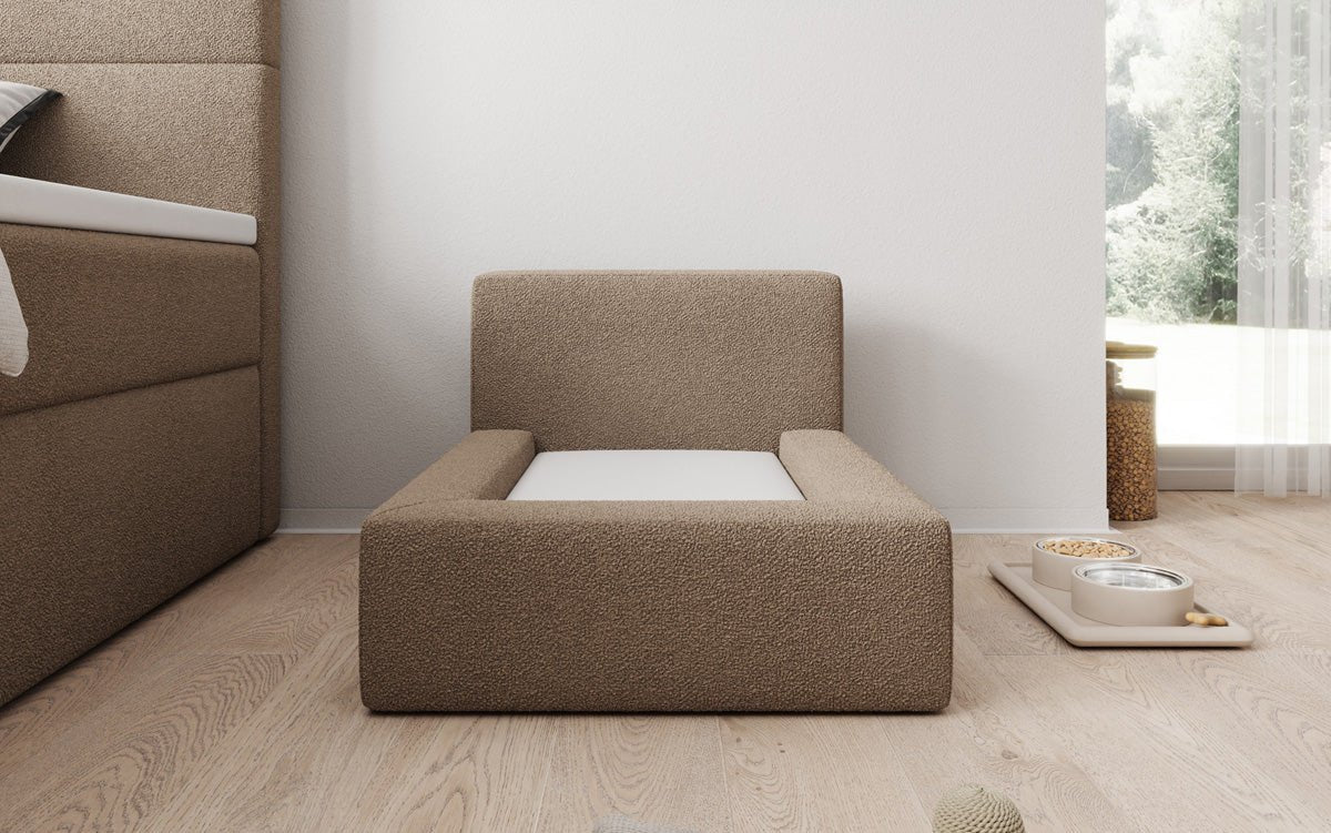 Hundebett LupoLounge 80 × 60 cm in Bouclé