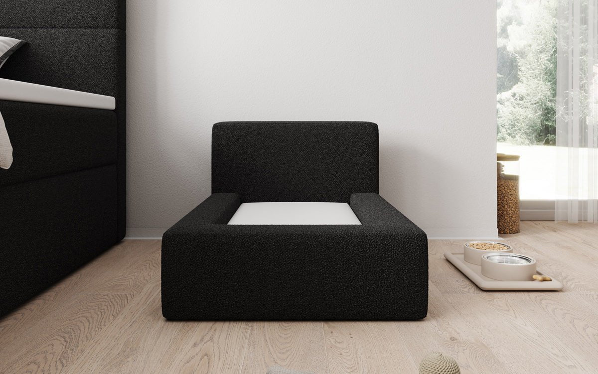 Hundebett LupoLounge 80 × 60 cm in Bouclé