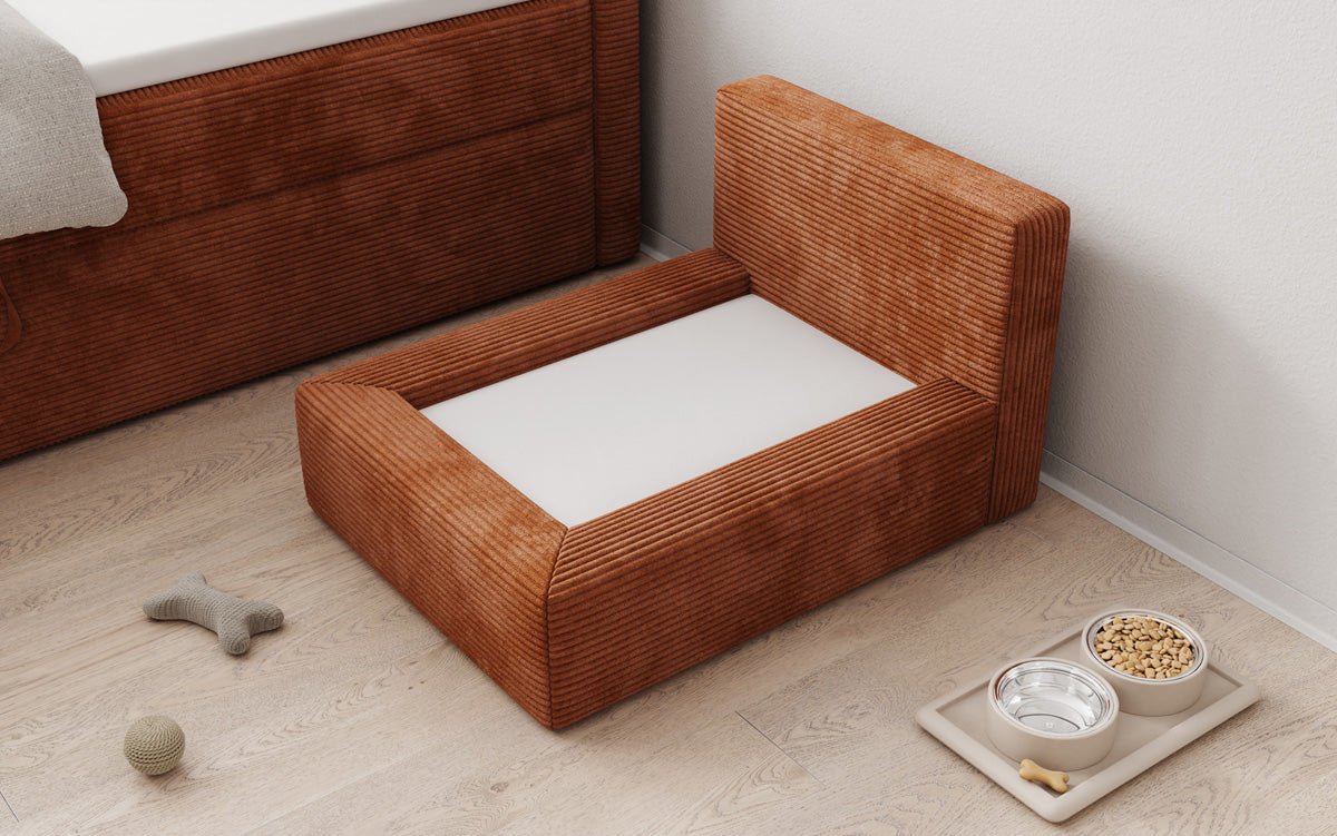 Hundebett LupoLounge 80 × 60 cm in Cord