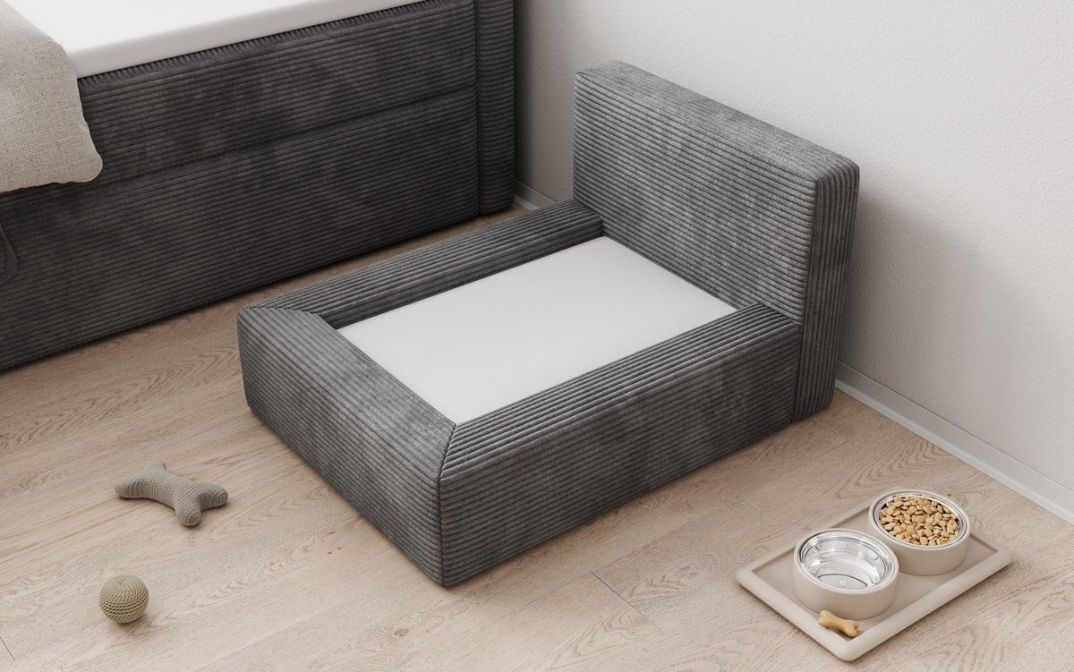 Hundebett LupoLounge 80 × 60 cm in Cord