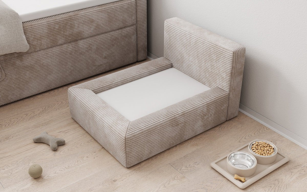 Hundebett LupoLounge 80 × 60 cm in Cord