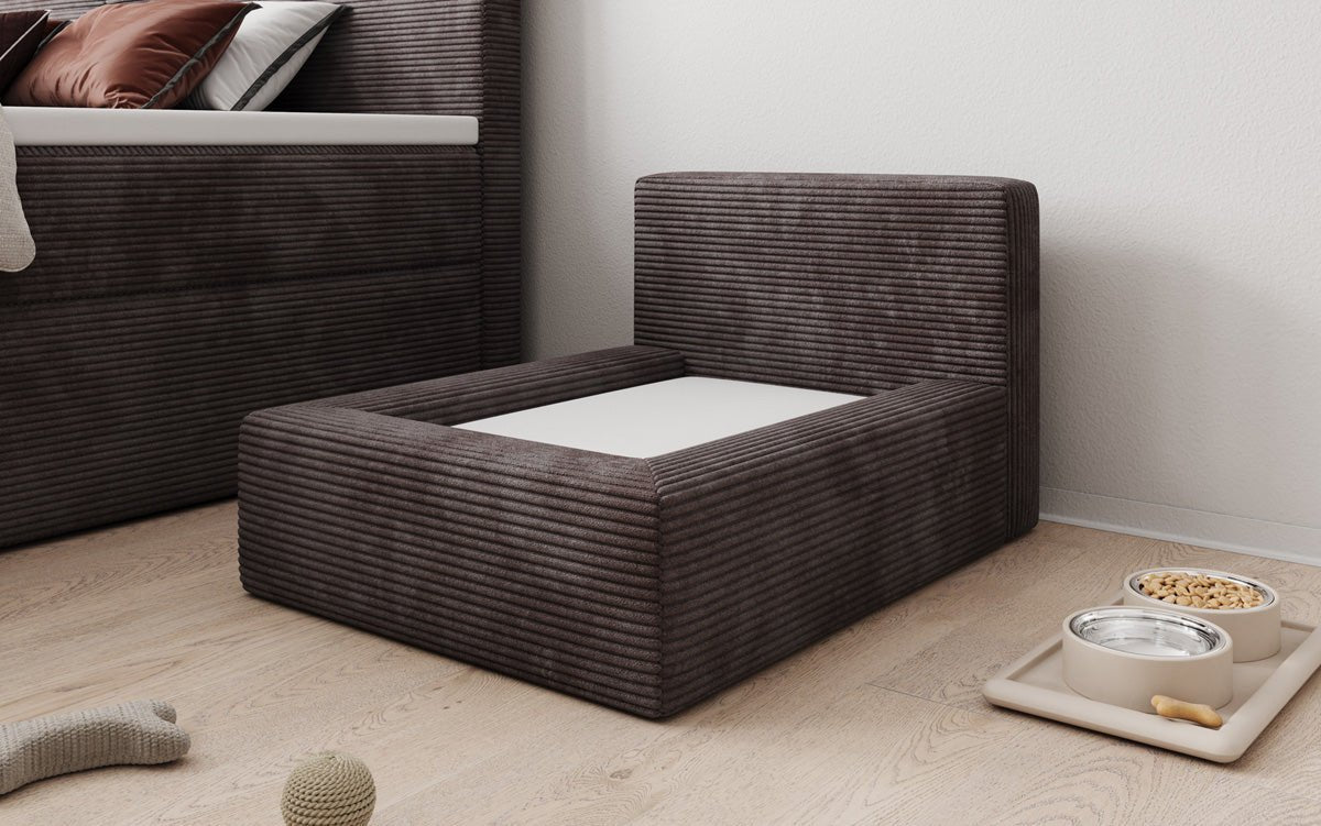 Hundebett LupoLounge 80 × 60 cm in Cord
