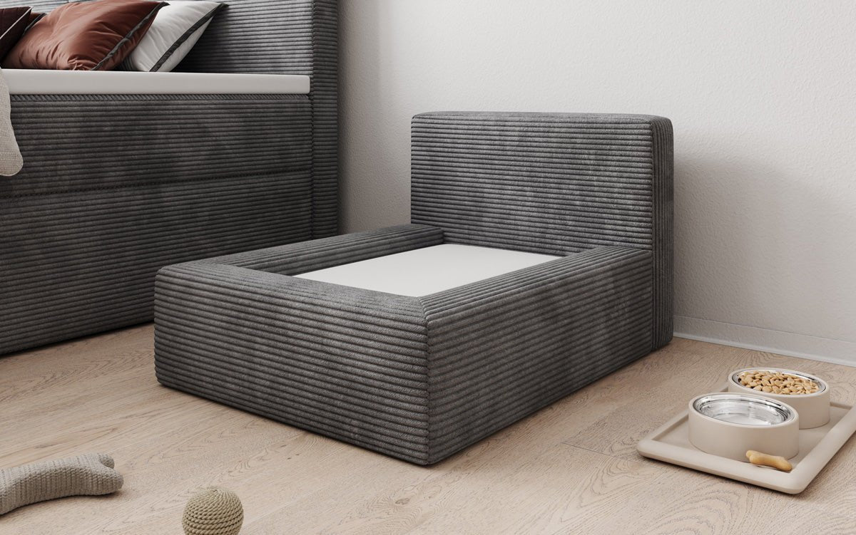 Hundebett LupoLounge 80 × 60 cm in Cord