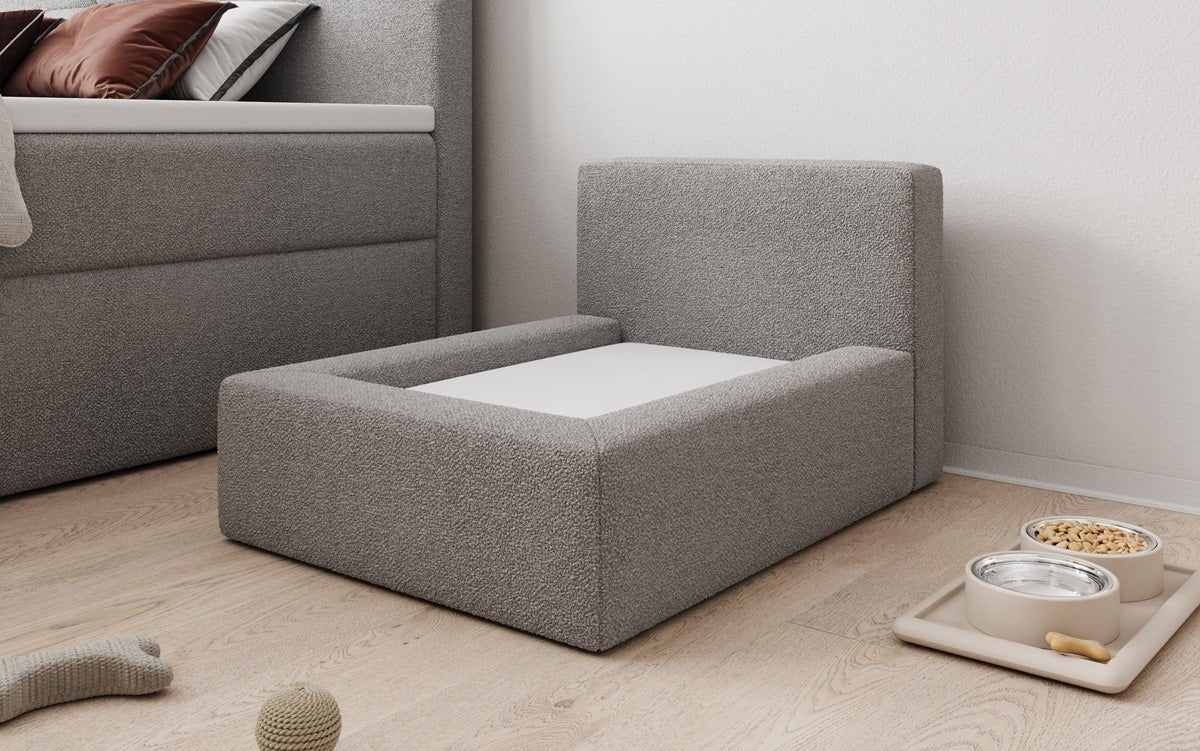 Hundebett LupoLounge 80 × 60 cm in Bouclé