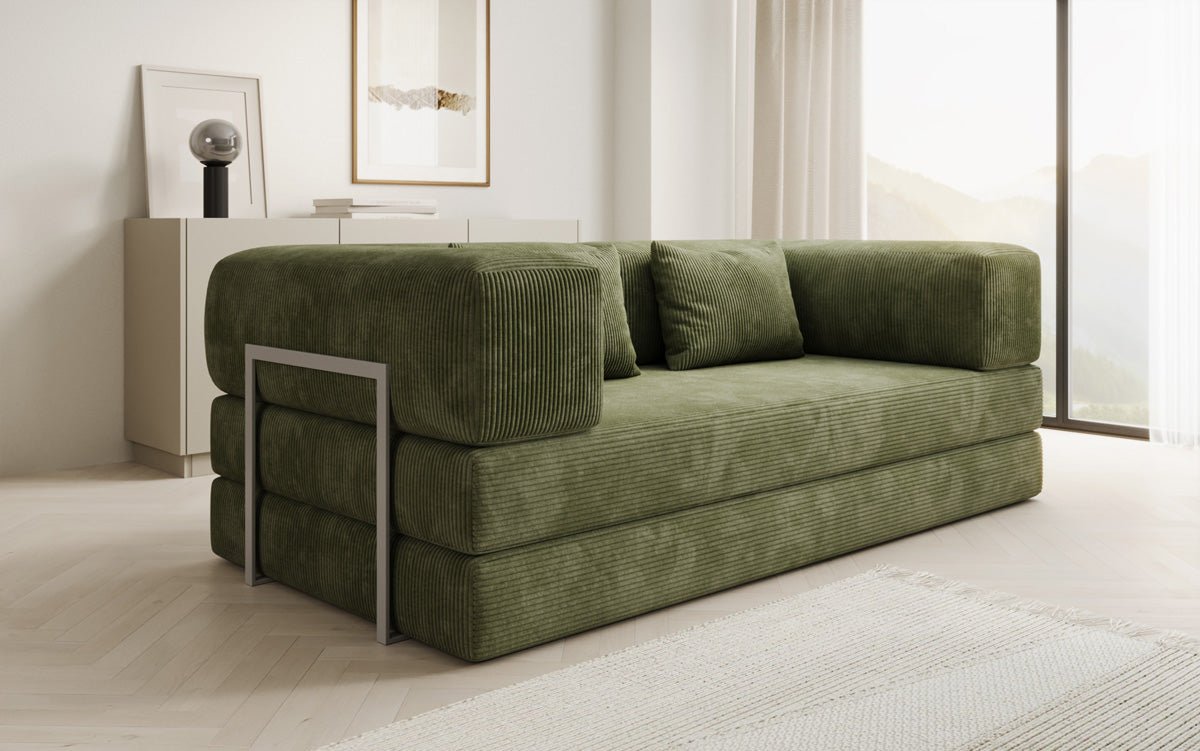 Designer Sofa Lazy 3 Sitzer in Cord