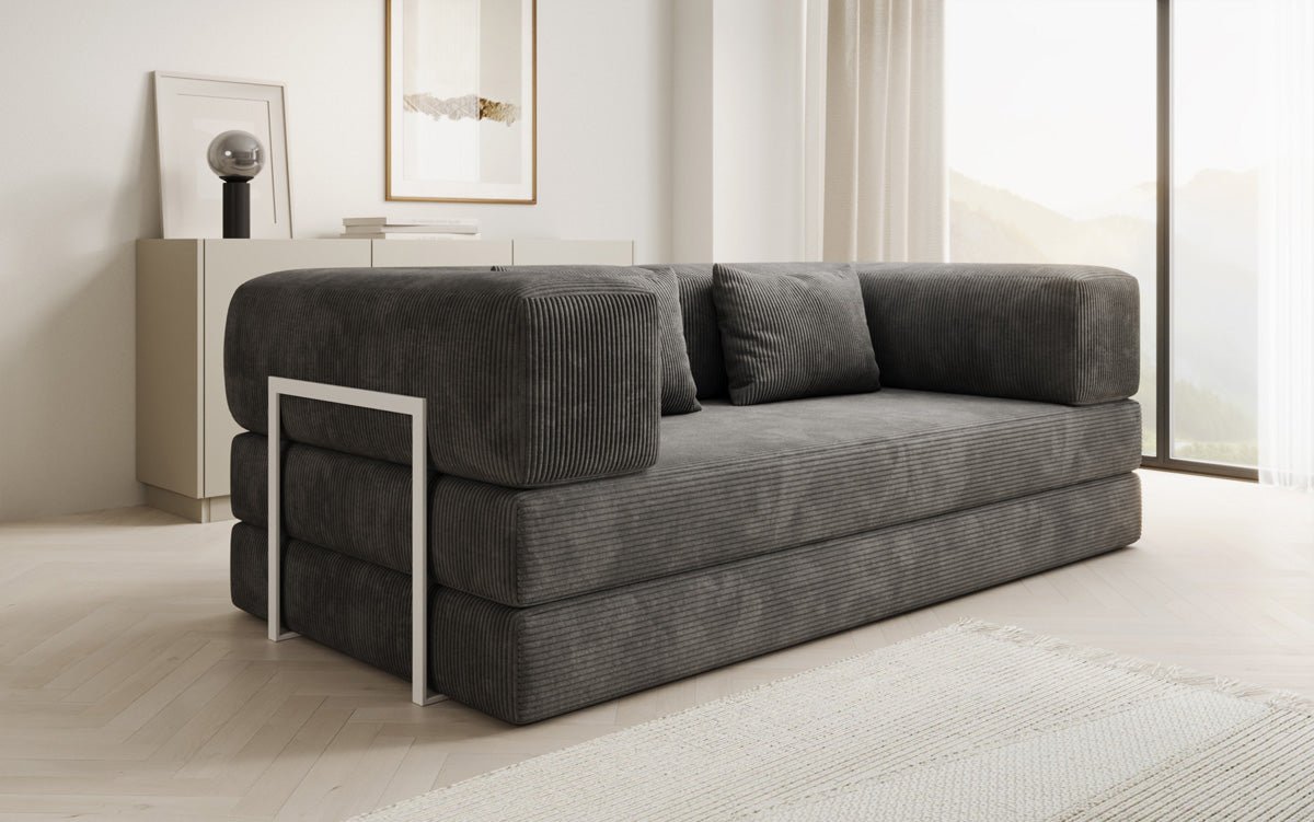 Designer Sofa Lazy 3 Sitzer in Cord
