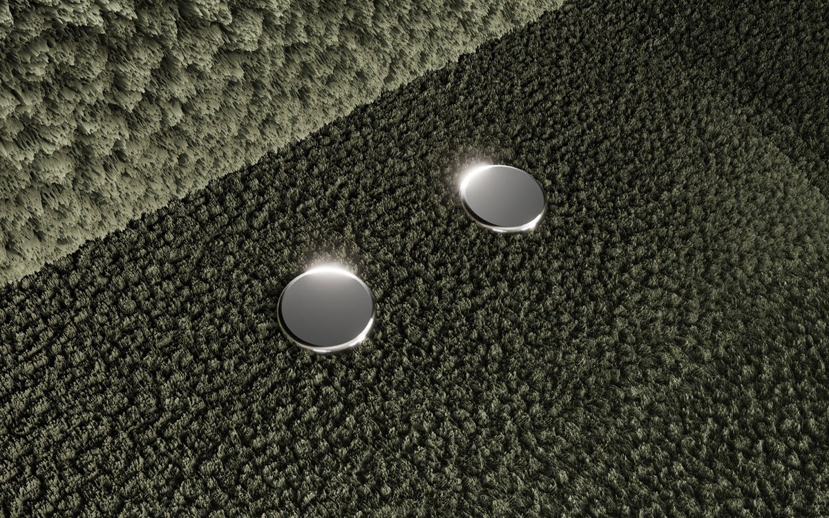 Designer U Sofa Sydney Bouclé mit elektrischer Schlaffunktion