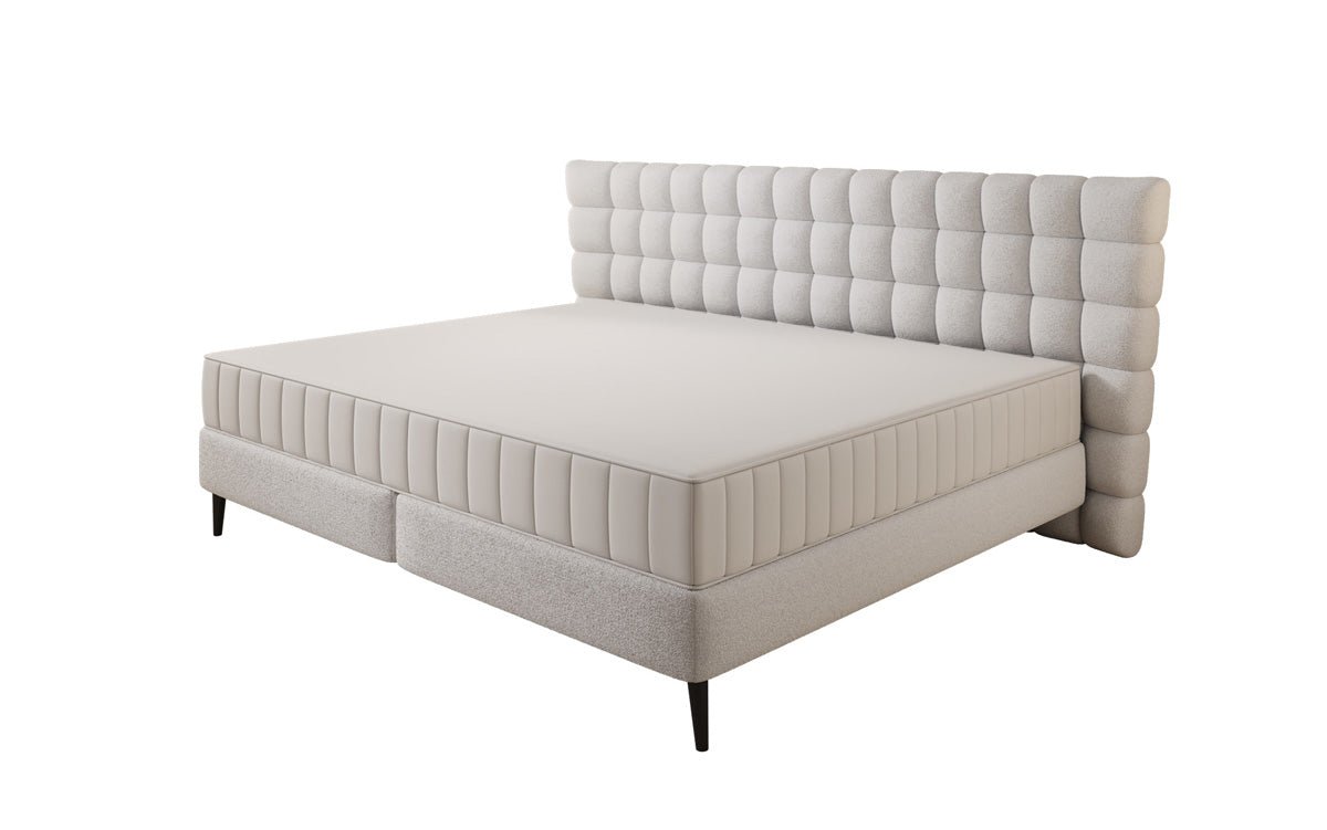Familien Boxspringbett Bellanova in 220/240x200 in Bouclé