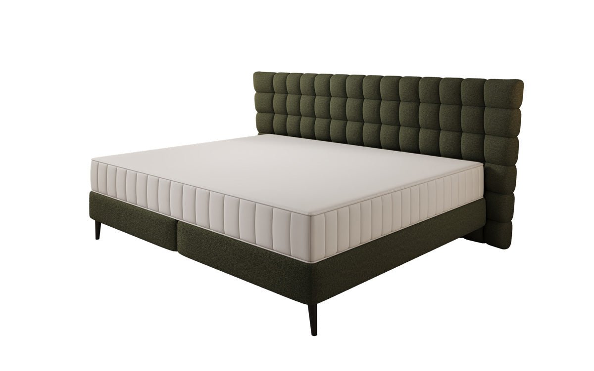 Familien Boxspringbett Bellanova in 220/240x200 in Bouclé