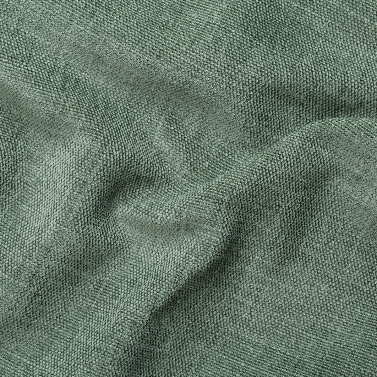 Designer Ecksofa Lesley mit langer Ottomane in Leinen-Optik